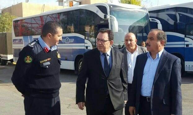 ادارة أمن الجسور وشركة النقليات السياحية الاردنية "جــــــــت" 
