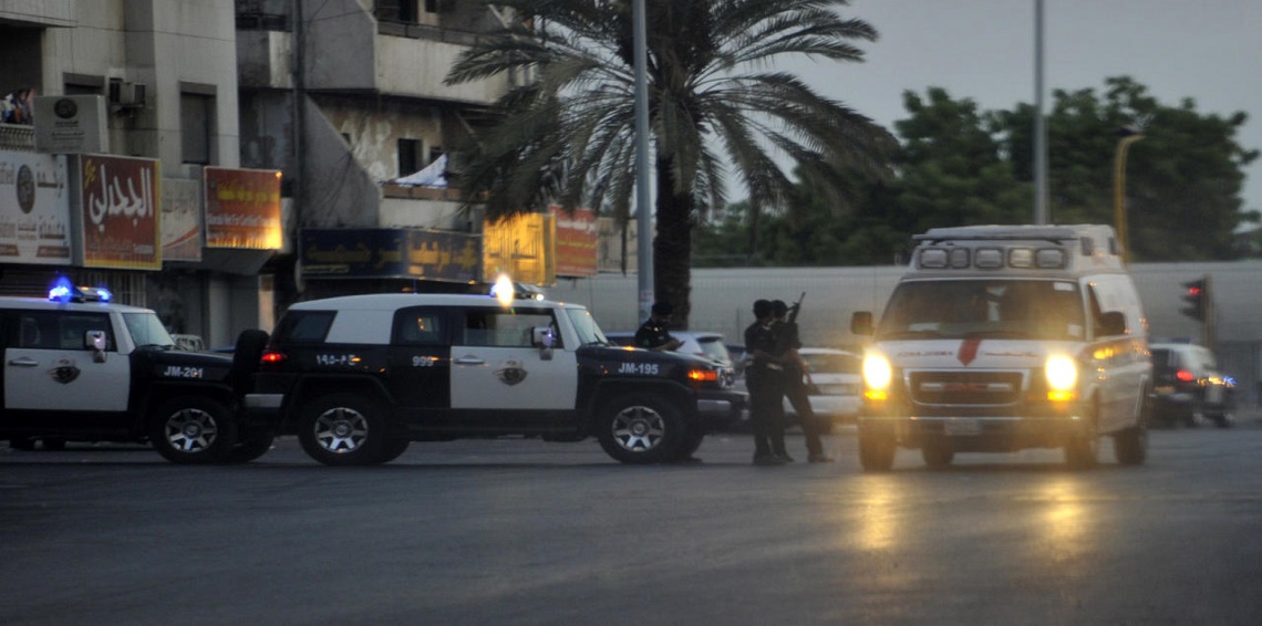 السعودية : اصابة رجلي أمن بانفجار عبوة ناسفة