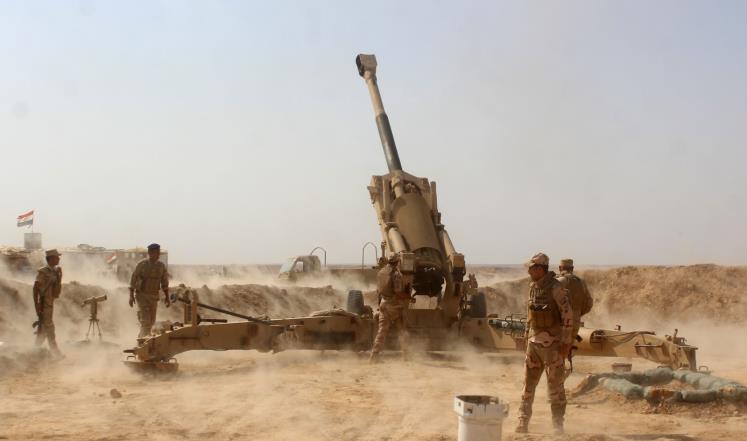 القوات السورية والعراقية تحاصر آخر معقل لـ داعش فى منطقة وادى الفرات