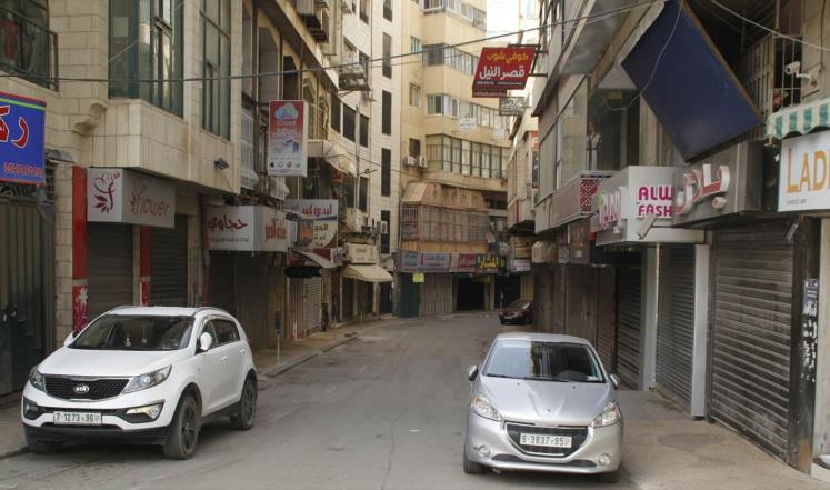اضراب شامل يعم أراضي السلطة الفلسطينية
