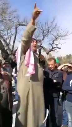 بالفيديو .. مزارع من صبحا وصبحية في اعتصام المزارعين