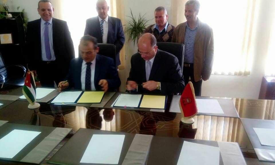 توقيع مذكرة تفاهم بين المركز الوطني للبحوث الزراعية وجامعة مؤتة
