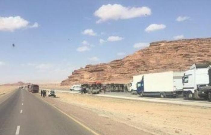 العقبة : وفاة شخص اثر حادث تدهور