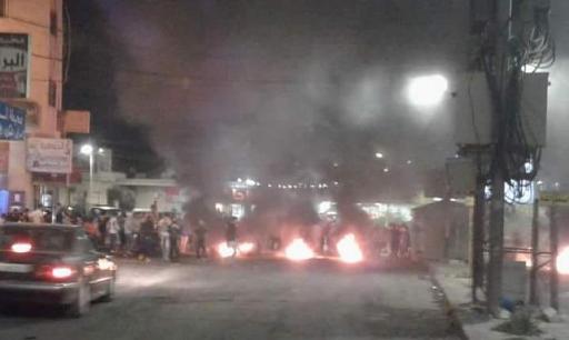 اصرار على رحيل الملقي وحل النواب “اصابات واعتقالات واغلاق طرق في مناطق عدة ” صور