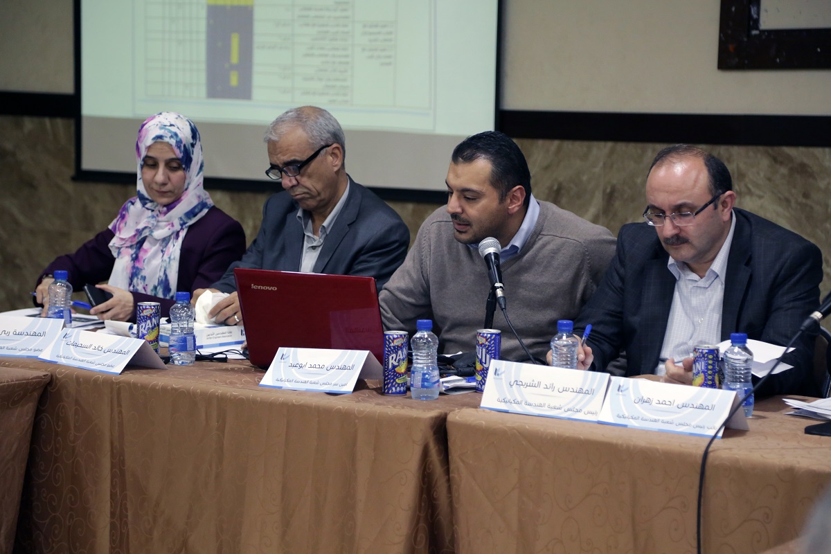 اجتماع تشاوري بين مجلس شعبة الميكانيك والهيئة المركزية