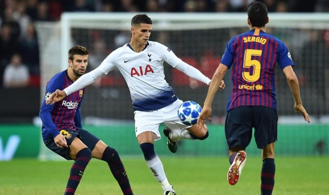 برشلونة يخسر امام توتنهام الإنجليزي في دوري أبطال أوروبا