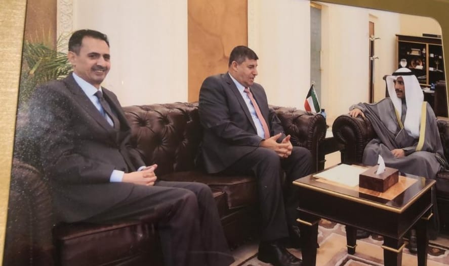 السعود يدعو الغانم للمشاركة بمؤتمر ” نداء المسجد الاقصى المبارك”
