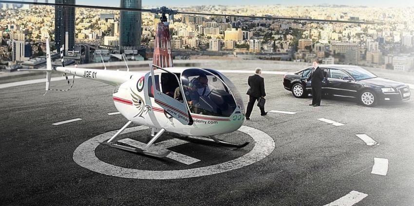 التاكسي الطائر يدخل أجواء جرش