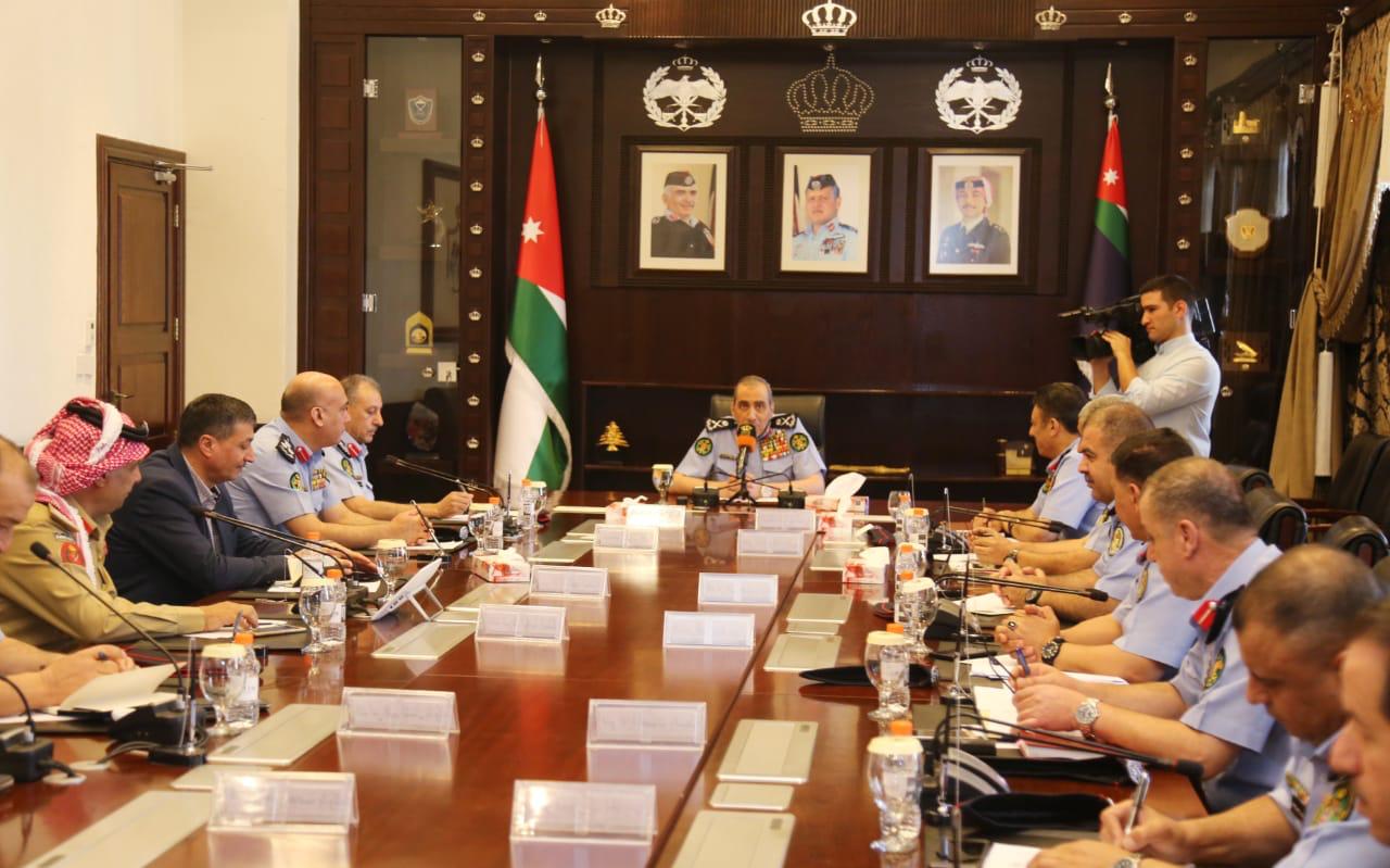 اللواء الحمود : توجيهات جلالة الملك نبراساً ونهج عمل لنا