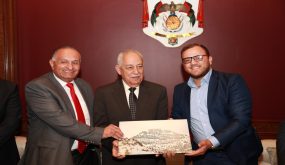 العيسوي يلتقي هيئة شباب كفرسوم والاردن بعيون مصوري عجلون