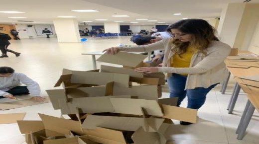 جامعة البترا تعقد ورشة “تصميم الهياكل الإنشائية” لطلبة المنتسوري