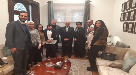 العيسوي يلتقي وفدا من مؤسسه نبل للتنمية وآخر يمثل دفا عمان