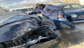 بالصور .. مواطن يركن سيارته الـ BMW ويعرضها للبيع بسبب …