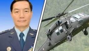 تحطم مروحية تُقل رئيس أركان تايوان