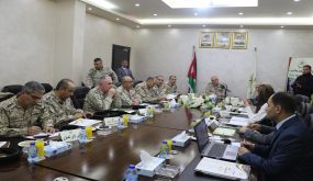 اللواء الحنيطي يزور الشركة الوطنية للتشغيل والتدريب