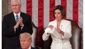 بالفيديو .. كيف ردت بيلوسي على ترامب حين رفض مصافحتها