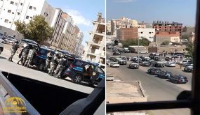 المدينة المنورة : إطلاق نار على رجال أمن