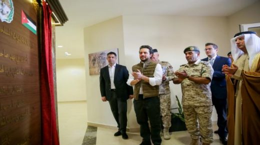 ولي العهد يفتتح مدينة الشيخ محمد بن زايد التدريبية بالزرقاء