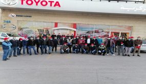 100 سيارة ومتطوعون من المركزية بدجت وتويوتا لتوزيع الخبز في جرش وعجلون