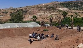 بالصور ..اصابة 27 شخصا بتدهور حافلة بمنطقة مرج الحمام