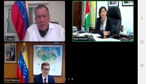 وزيرة السياحة تطلع نظيرها الفنزويلي على التجربة الاردنية بالتعامل مع جائحة كورونا بالقطاع السياحي