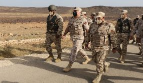 اللواء الحنيطي يتابع تمريناً خاصاً برد الفعل السريع