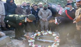 القوات المسلحة تُشيع جثمان الشهيد الوكيل احمد الزغول