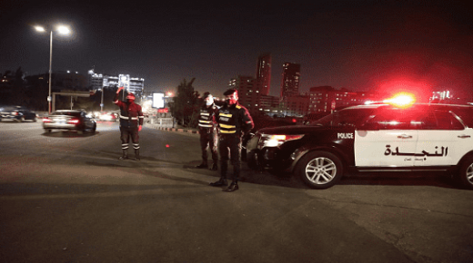 نشر نحو 75% من القوات الامنية لتنفيذ الحظر