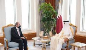 الأردن وقطر يبحثان المستجدات الإقليمية