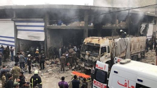 قتلى وجرحى بانفجار ضخم في ريف حلب