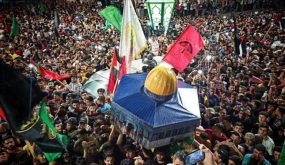 بدء سريان اتفاق وقف إطلاق النار والمسيرات تعم اراضي الضفة وغزة