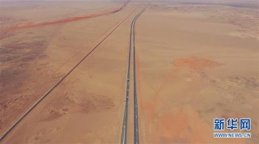 الصين: تشغيل أطول طريق سريع عابر للصحراء في العالم