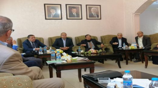 عضوي اللجنة الملكية الرواشدة وصباغ يناقشان مقترحات للجنة الوطنية للعسكريين السابقين تتعلق بقانوني الإنتخاب والأحزاب