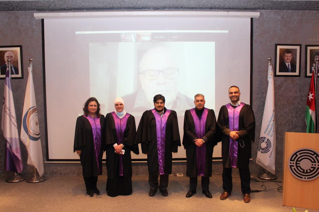 رسالة ماجستير في جامعة الأميرة سمية للتكنولوجيا  تتناول التّخصصية الذكية في منطقة إقليم البتراء للتنمية والسياحة