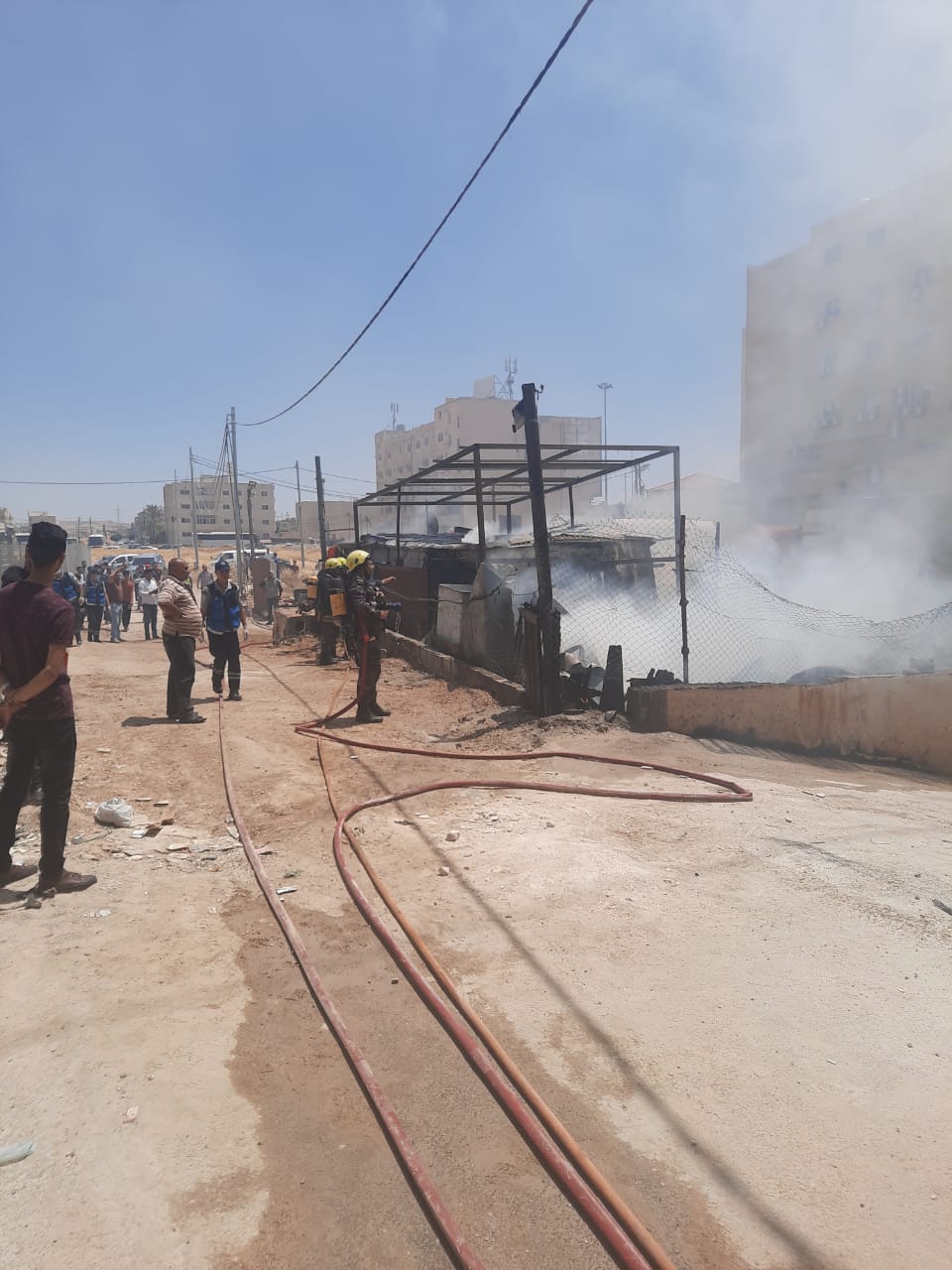 كهرباء اربد تنفي حدوث انفجار واشتعال محول كهربائي