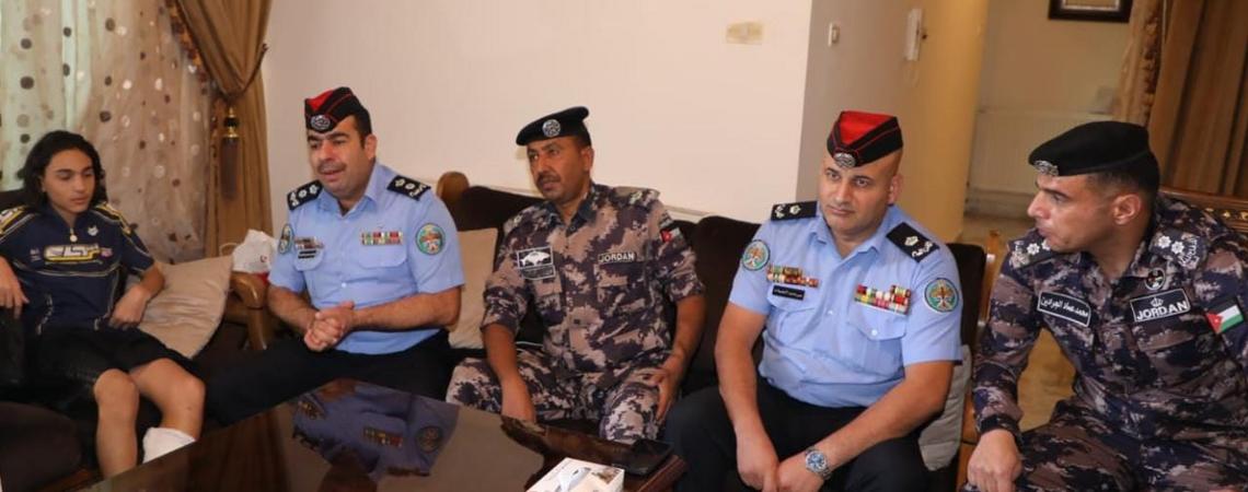 الأمن لأطفال العمارة التي اللويبدة : نعدكم أننا سنعيد لكم الابتسامة