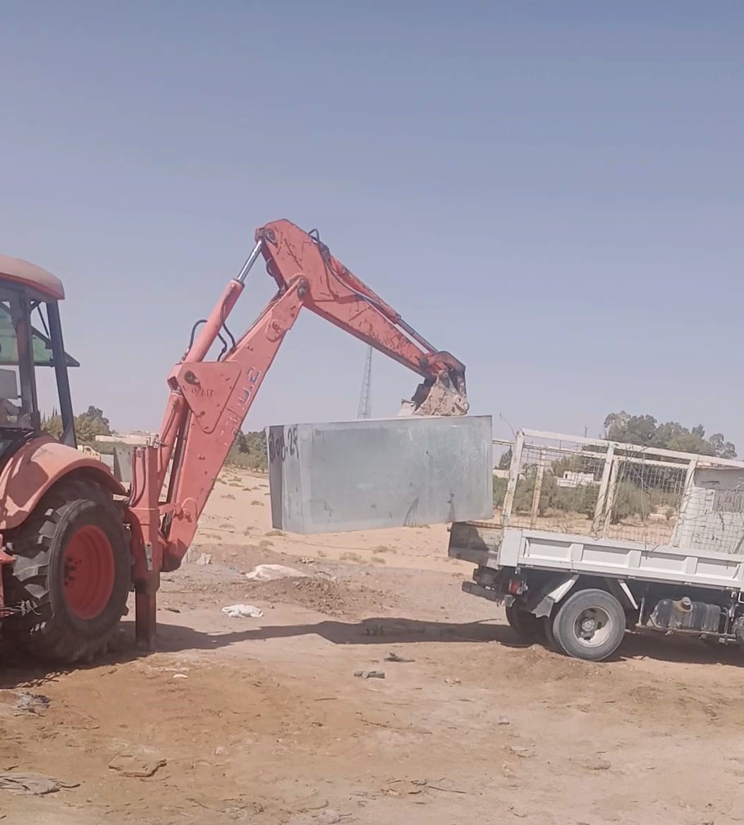 ضبط اعتداءات ضخمة على المياه في الحسينية بمعان