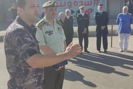 مستشفى الامير راشد بن الحسن العسكري ينفذ تمرين اخلاء وهمي