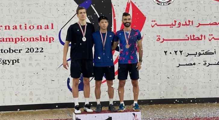 برونزية أردنية في بطولة مصر الدولية للريشة الطائرة