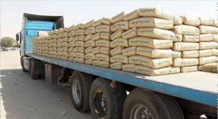 الاردن : ارتفاع أسعار الاسمنت المكيس ٣ دنانير للطن الواحد