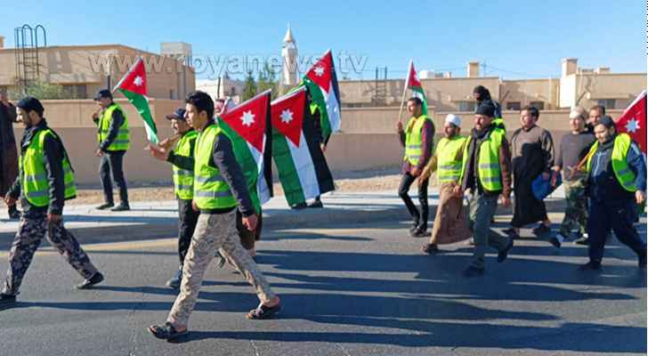 مسيرة لمتعطلين عن العمل في معان